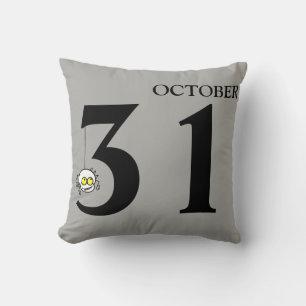 Cojín Decorativo Diviértete feliz Halloween 31 de octubre