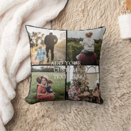 Cojín Decorativo DIY YOUR | FAMILY Two Sided Family 4 Pictures
