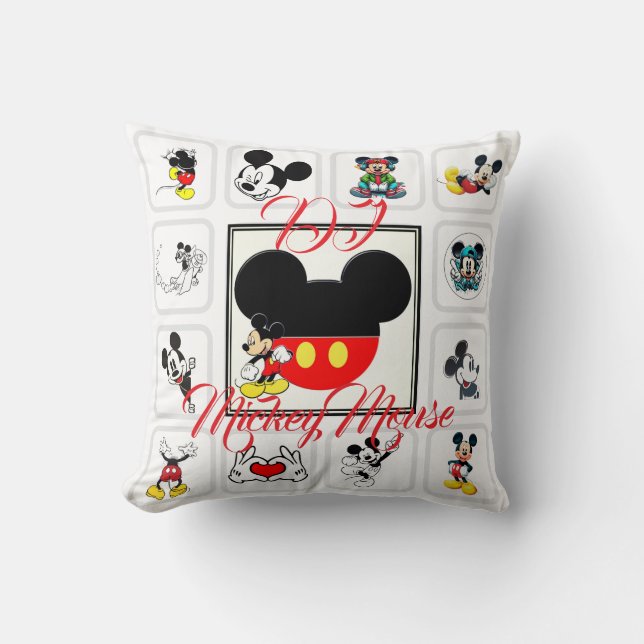 Cojín Decorativo DJ Mickeymouse (Anverso)