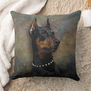 Cojín Decorativo Doberman
