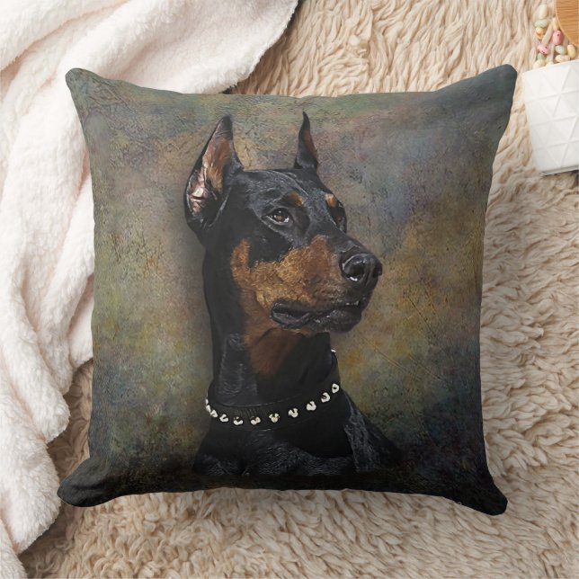 Cojín Decorativo Doberman (Manta)