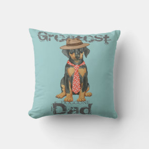 Cojín Decorativo Doberman Dad