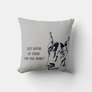 Cojín decorativo Doberman Pinscher