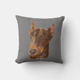 Cojín decorativo Doberman Pinscher