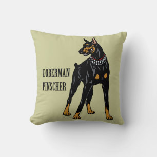 Cojín Decorativo doberman pinscher