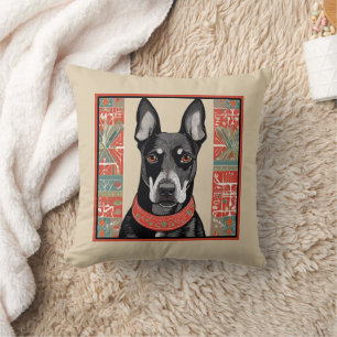 Cojín Decorativo Doberman Pinscher Cute Sofa