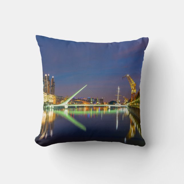 Cojín Decorativo Docklands Bsas (Anverso)