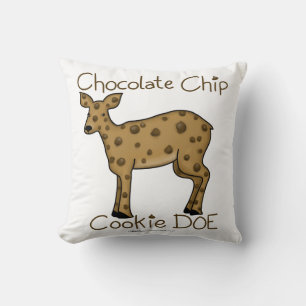 Cojín Decorativo Doe de galleta de chocolate