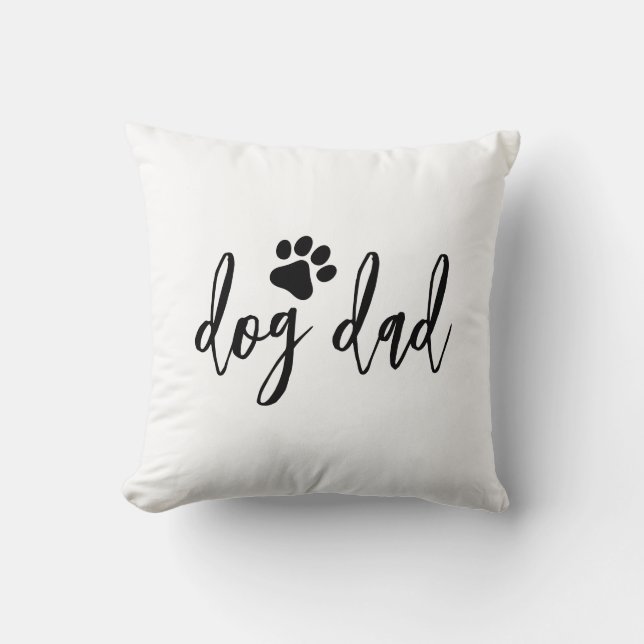 Cojín Decorativo Dog dad (Anverso)