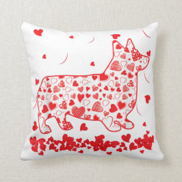 Cojín Decorativo Dog Dad Dog Mom Gifts Corgi Valentines Day