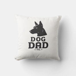 Cojín Decorativo Dog Dad Gifts for Him – Funny & Custom Gea