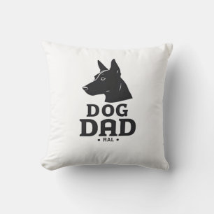 Cojín Decorativo Dog Dad Gifts for Him – Funny & Custom Gea