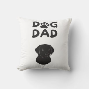 Cojín Decorativo Dog Dad T-shirt Funny Pet Lovers Tee