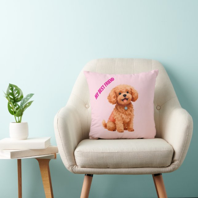 Cojín Decorativo Dog Grooming Personalized Modern Collection (Silla)