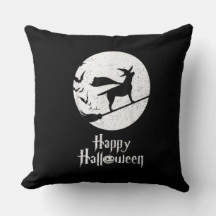Cojín Decorativo Dog Lover Feliz Halloween Lab Brujas en la sala