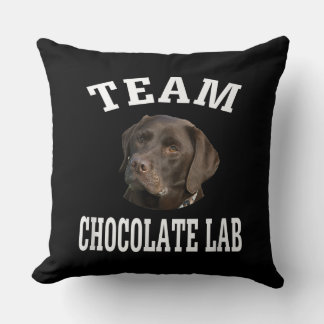 Cojín Decorativo Dog Lover | Recuperador de chocolate por equipo