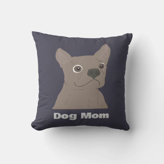 Cojín Decorativo Dog Mom (Anverso)