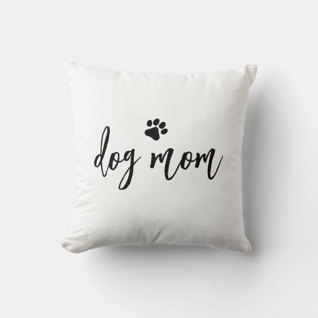 Cojín Decorativo Dog mom (Anverso)