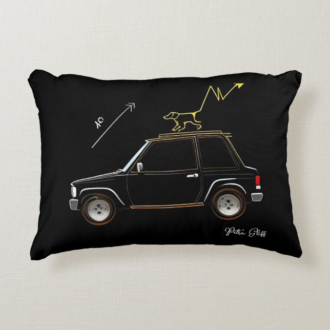 Cojín Decorativo Dog on Wall Street  (Anverso)