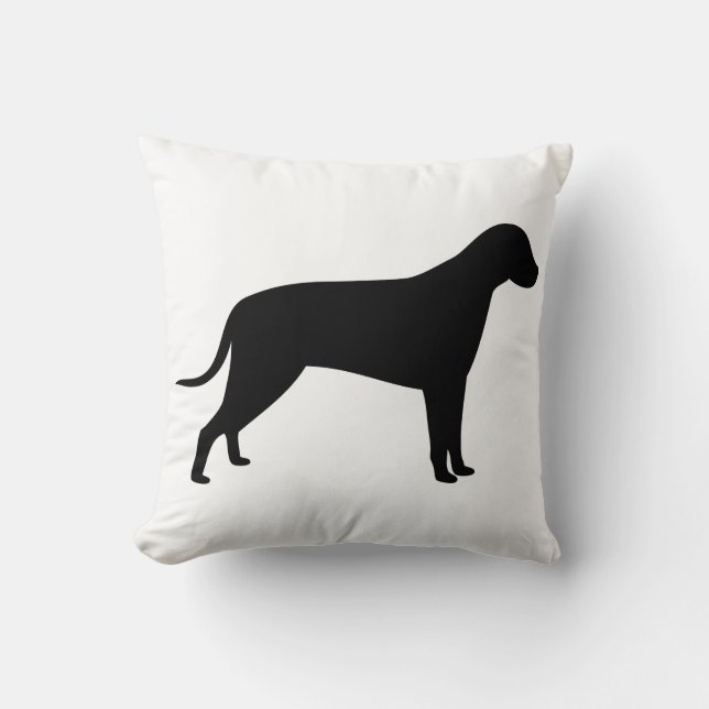 Cojín Decorativo Dog Silhouette (Anverso)