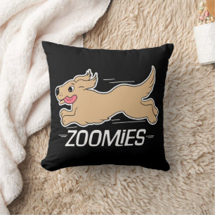 Cojín Decorativo Dog Zoomies Black
