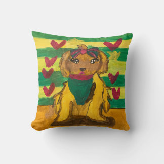 Cojín Decorativo Doggie "Arte de niños"