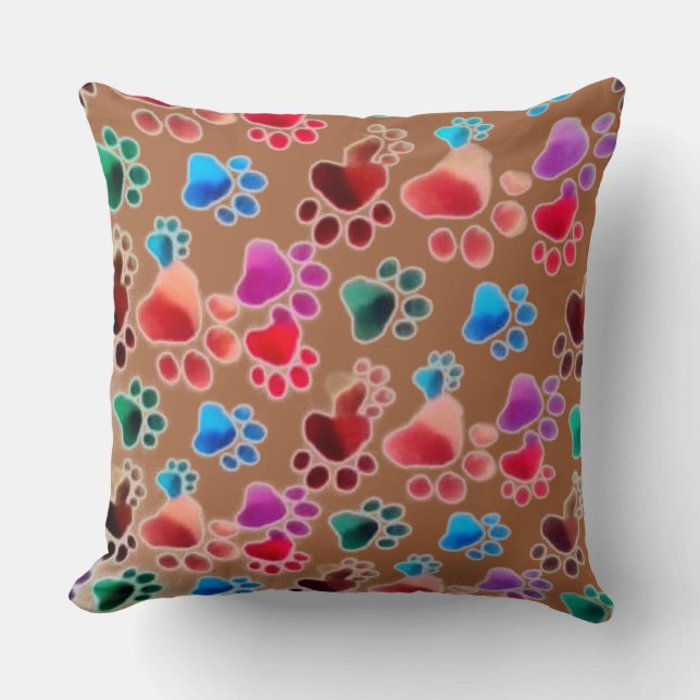 Cojín Decorativo Doggie Paws (Anverso)