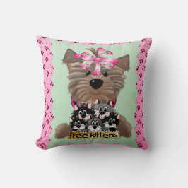 Cojín decorativo doggy de 20" x 20"