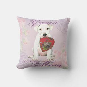 Cojín Decorativo Dogo Heart Mom