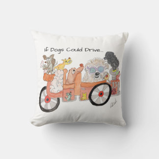 Cojín Decorativo Dogs Ideal Car