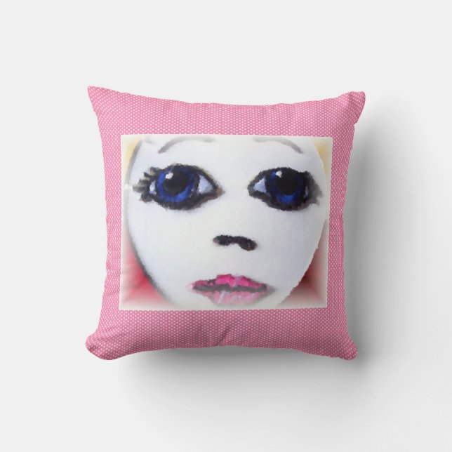 Cojín Decorativo Doll Face (Anverso)
