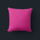 Cojín Decorativo Doll Pink<br><div class="desc">Una almohada rosa de muñeca sólida muy linda. Los productos de coordinación se pueden encontrar en mi tienda bajo la colección Doll.</div>