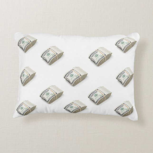 Cojín Decorativo Dollars (Reverso)