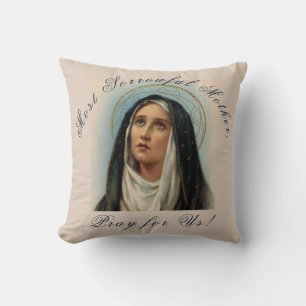 Cojín Decorativo Dolorosa Madre Siete Dolores