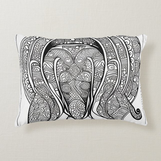 Cojín Decorativo Dolphin Face (Anverso)