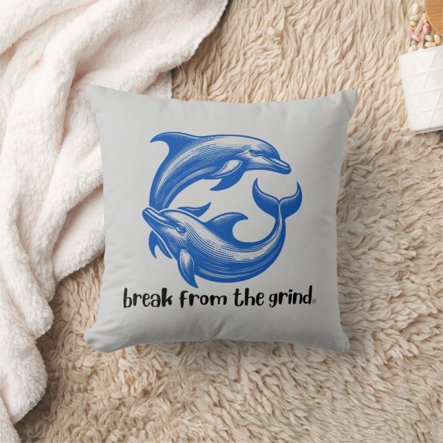 Cojín Decorativo Dolphins BFTG Pillow (Manta)