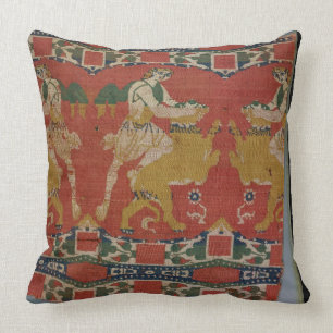 Cojín Decorativo Domesticación del animal salvaje, frag bizantino