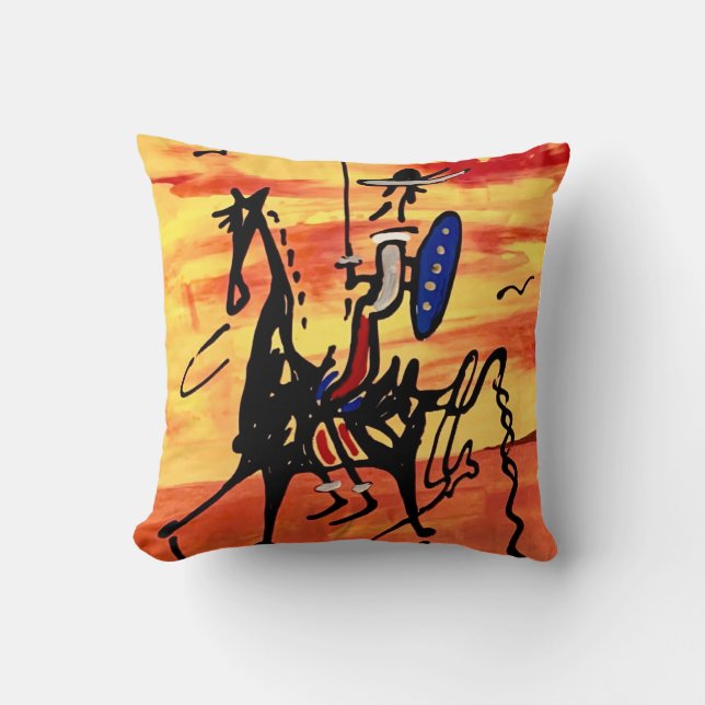 Cojín Decorativo Don Quijote (Anverso)
