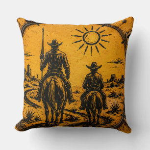 Cojín Decorativo Don Quixote & Sancho Panza