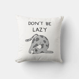 Cojín Decorativo Don’t Be Lazy Yoga Cat