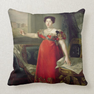 Cojín Decorativo Dona Maria Isabel de Braganza, 1829 de la reina