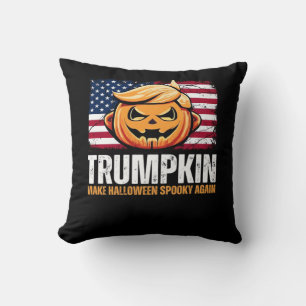 Cojín Decorativo Donald Halloween - Trumpkin hace que Halloween sea