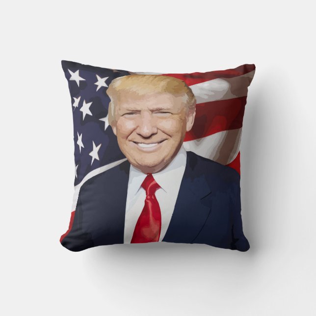 Cojín decorativo DONALD TRUMP (Anverso)