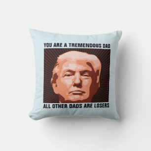 COJÍN DECORATIVO DONALD TRUMP DÍA DEL PADRE
