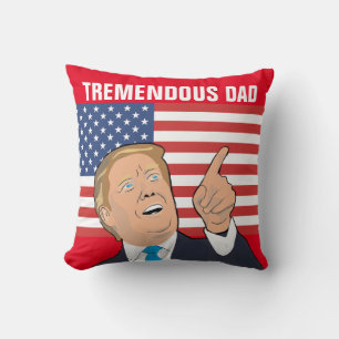 COJÍN DECORATIVO DONALD TRUMP PADRE'S DAY PILLOWS