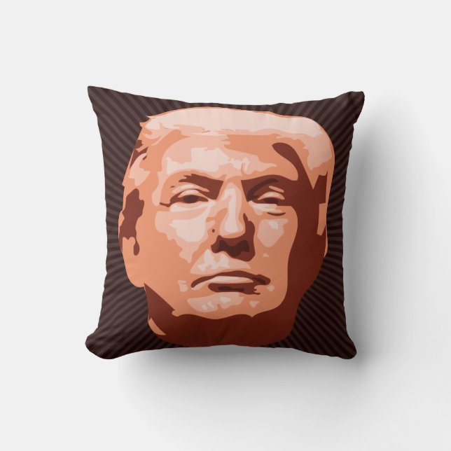 COJÍN DECORATIVO DONALD TRUMP PILLOWS (Anverso)