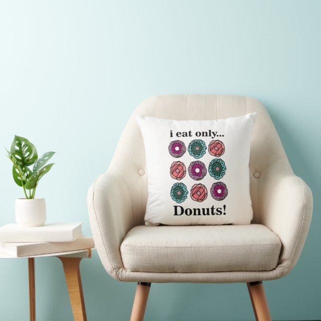 Cojín Decorativo Donas Como Solo Donas (Silla)