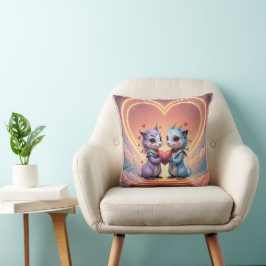 Cojín Decorativo Donde Dos Almas Eligen Para Siempre