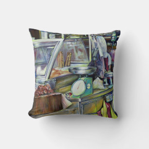 Cojín Decorativo ¿Dónde está el curry de cabeza de pescado? Singapu