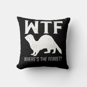 Cojín Decorativo ¿Dónde está el regalo de los animales salvajes?